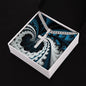 Fractal Series Men II | Personally Engraved | Cuban Chain
