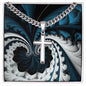 Fractal Series Men II | Personally Engraved | Cuban Chain