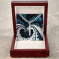 Fractal Series Men II | Personally Engraved | Cuban Chain