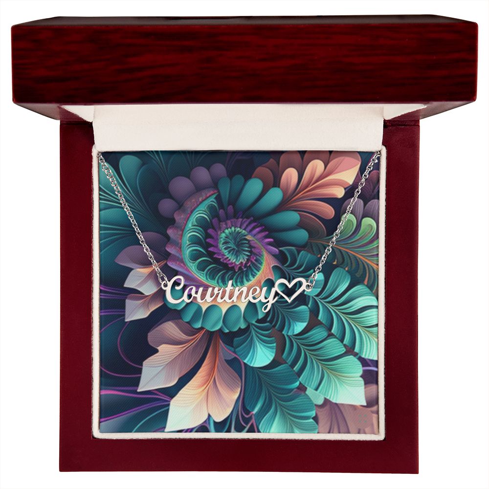 Share Some Love! | Custom Name Necklace w/ Heart