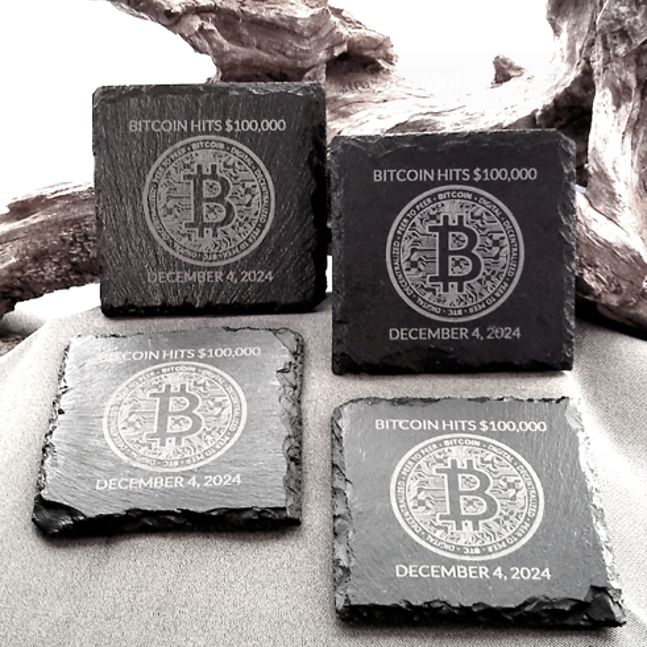 Limited Edition NFT Crypto Coaster Sets – $5,000.00 GIVEAWAY!