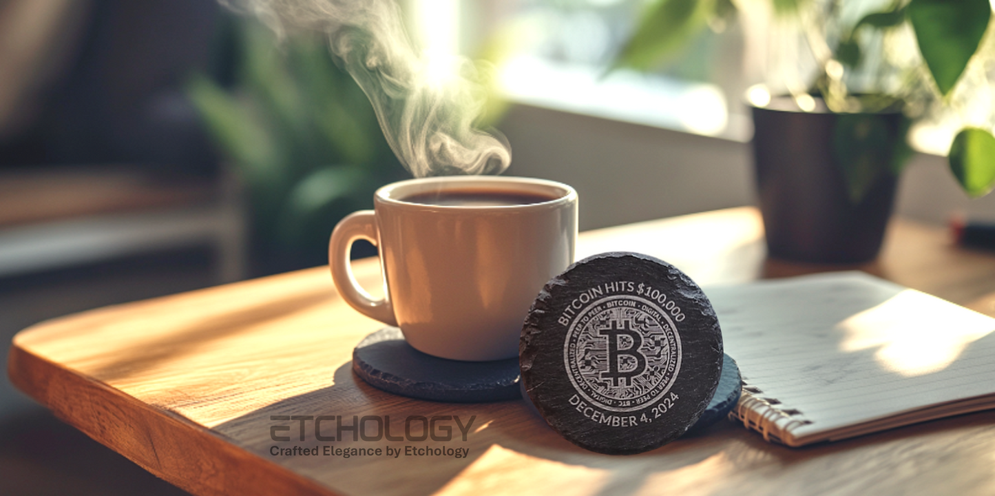 Limited Edition NFT Crypto Coaster Sets – $5,000.00 GIVEAWAY!