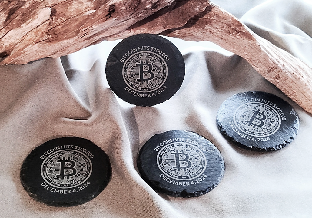 Limited Edition NFT Crypto Coaster Sets – $5,000.00 GIVEAWAY!